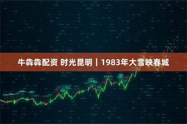 牛犇犇配资 时光昆明|1983年大雪映春城